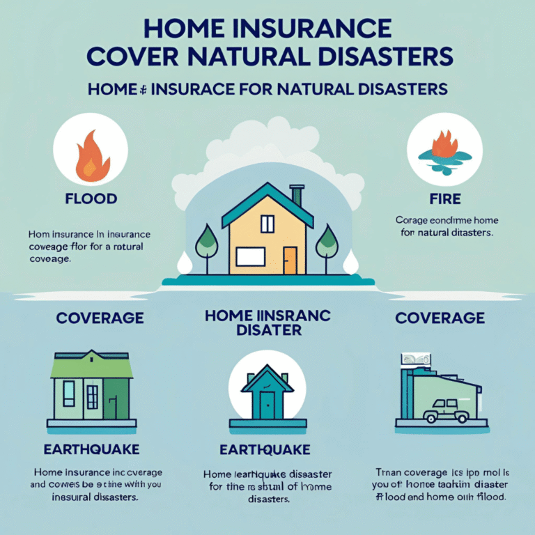 Home Insurance Cover Natural Disasters